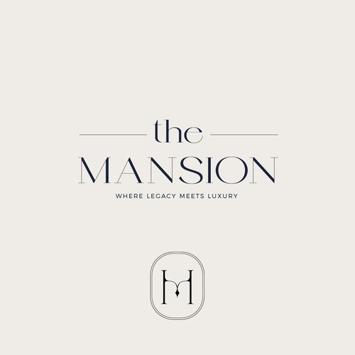 Clean, timeless logo design for luxury wellness destination