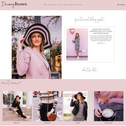 Website - Blogger and Influencer