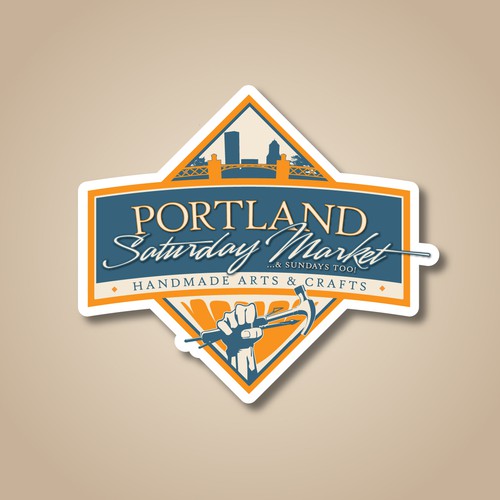 Portland Saturday Market  needs a new logo