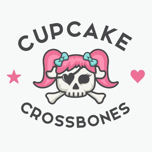 Logo for Cupcake Crossbones.