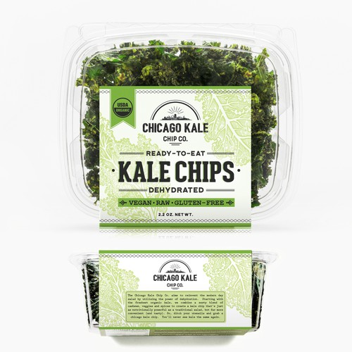 Label for Kale Chips