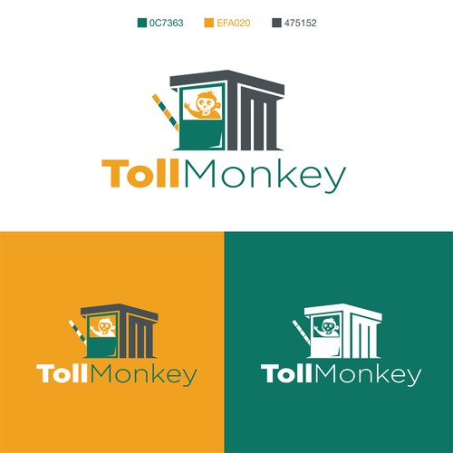 Cool logo for Toll Monkey