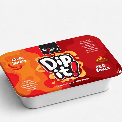 Label Dip it Sauce
