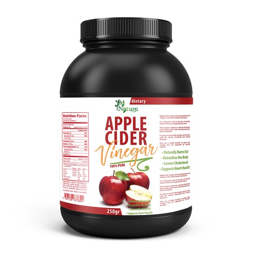 Apple Cider label design