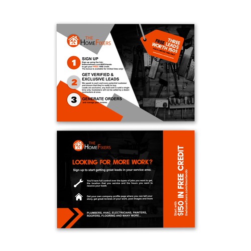 Flyer Design Home Fixers