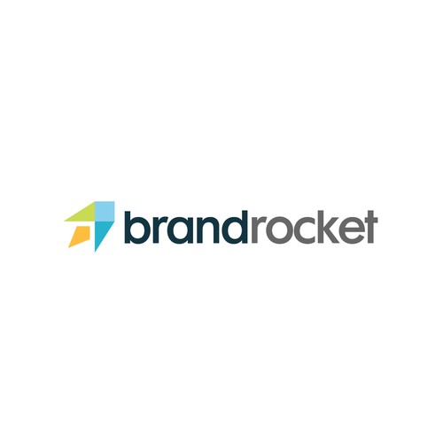 brand rocket logo design