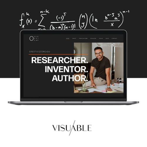 Brand Identity and Squarespace Website for a Researcher, Author and Speaker