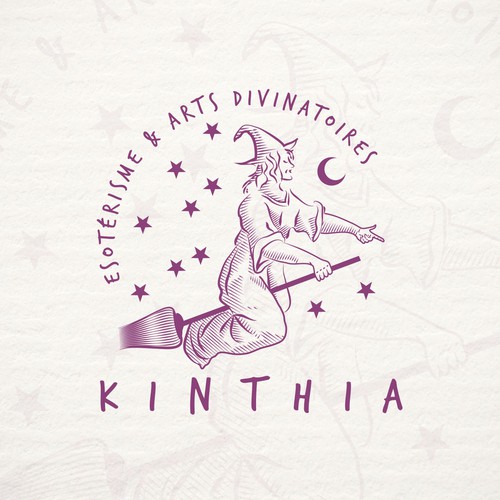 Logo for a website on divination and esotericism.