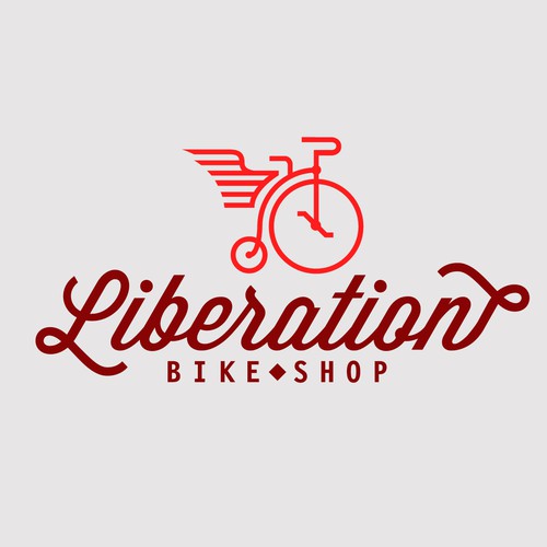 For the love of bike! Create an inspiring retro logo for Liberation bike.