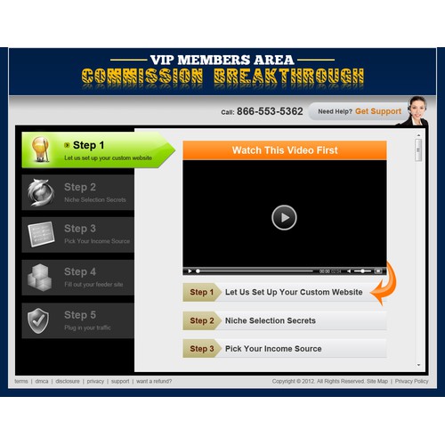 Commission Breakthrough needs a new website design