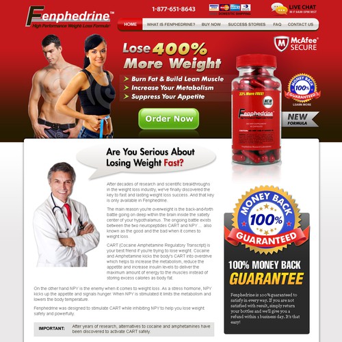 Great Design Needed For Popular Weight Loss Product