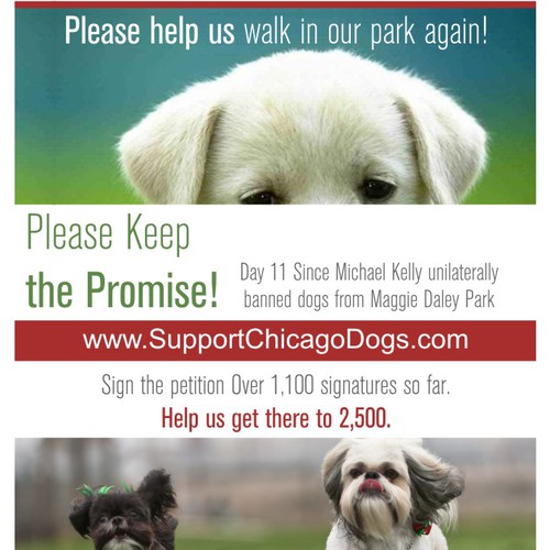 Help Chicago dogs back into Maggie Daley park - SupportChicagoDogs.com