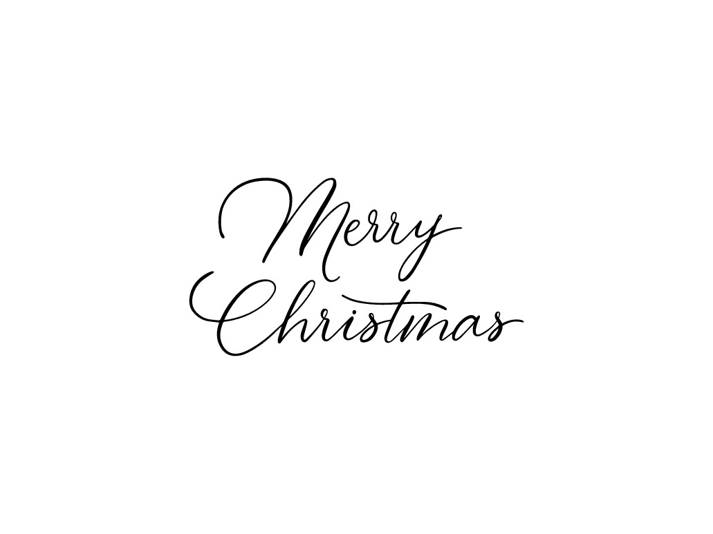 Vistaprint Holiday Typography