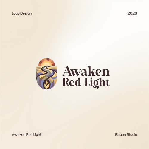 Awaken Red Light - Logo Design