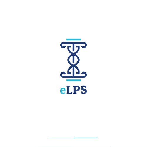 eLPS logo's with law firm icon and health icon