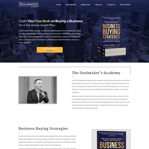 Entrepreneur's Website