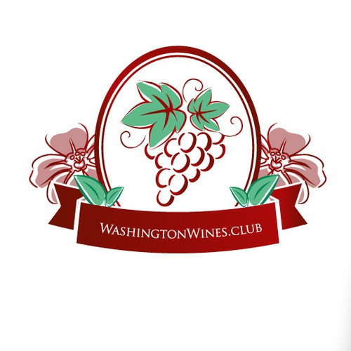 Create a logo for Washingtonwines.club