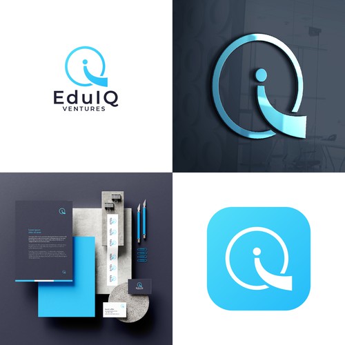 EduiIq logo design