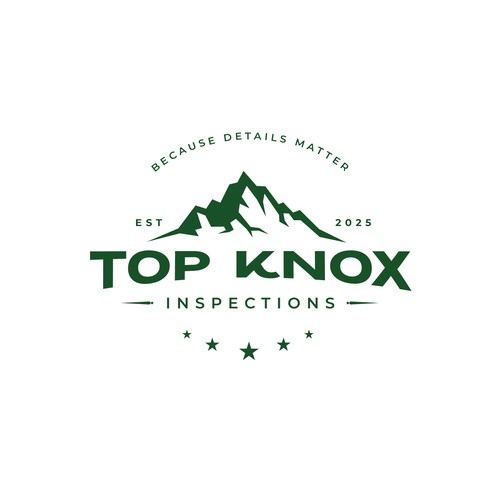 Vintage retro logo design for Top Knox
