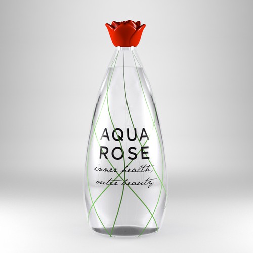 3D bottle design and label for up and coming plant based beverage (CADDesign)