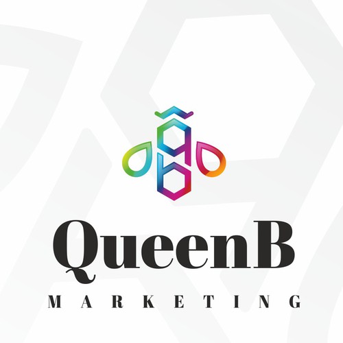 Bold and clean logo for a marketing company 