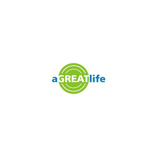 Elegant logo for a brand called aGreatLife