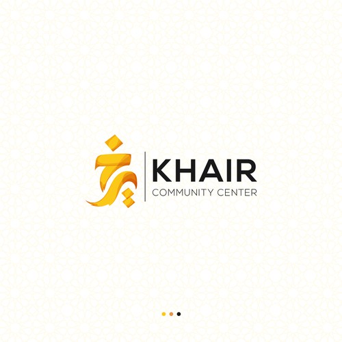 Islamic (Arabic Calligraphic) Logo for Khair Community Center