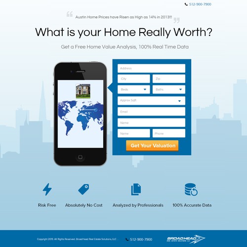 Create a Real Estate Landing Page!!!