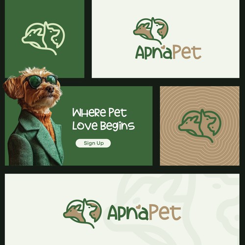 Apna Pet Logo Design