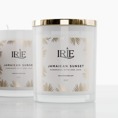 Candle Label Design