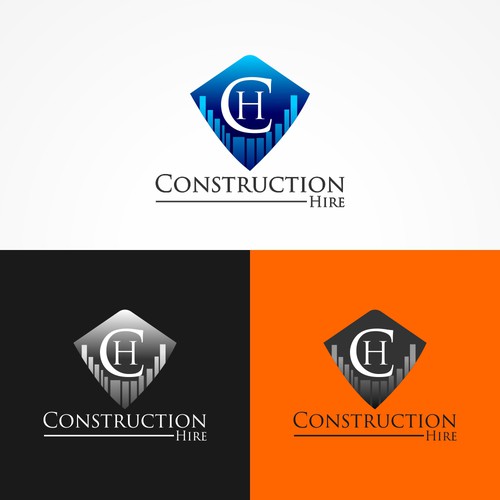 logo for construction hire