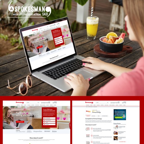 Concept for Consumer Complaints Website 