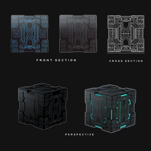 Futuristic Power Cube