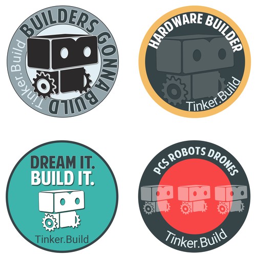 Stickers for an IT company