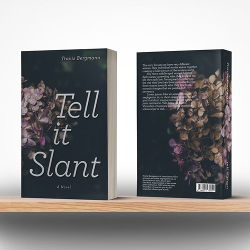Book Cover design for a novel