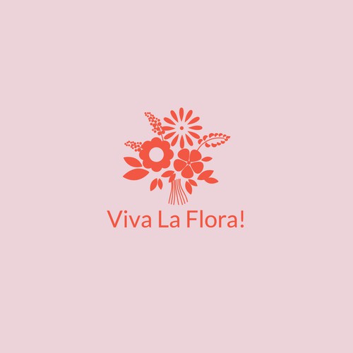 Logo for a bouquet arrangement business.