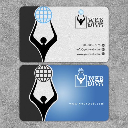 Create a professional logo for a creative freelance writer/web content strategist