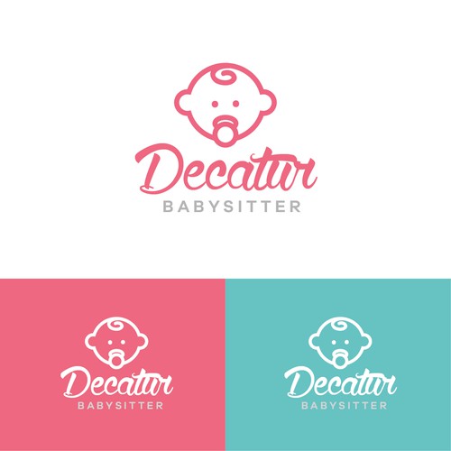 Logo concept for babysitting business