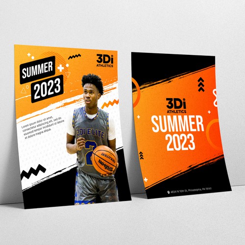 Summer 3Di Athletics Flyer