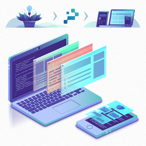 Technology illustrations