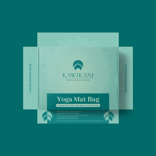 Packaging Design for Yoga Mat Bag