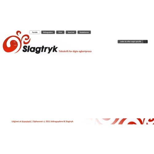 Simple Header and Footer for website