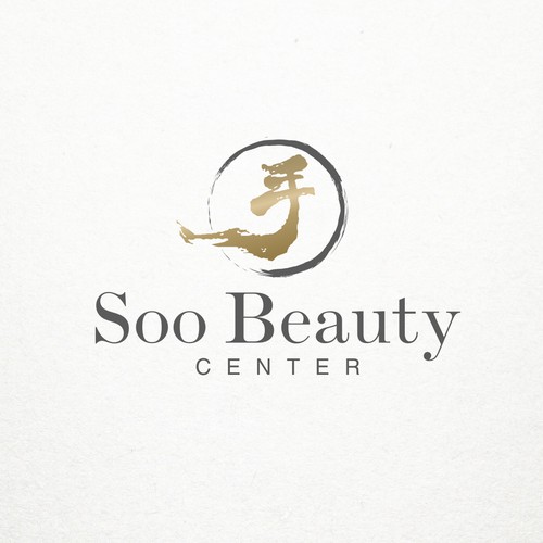 Elegant logo concept for beauty salon