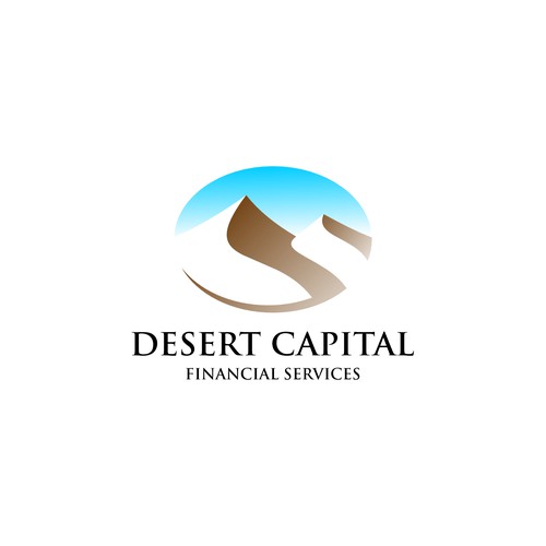 Desert financial logo