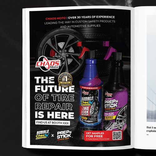 Magazine AD Page for Chaos Moto