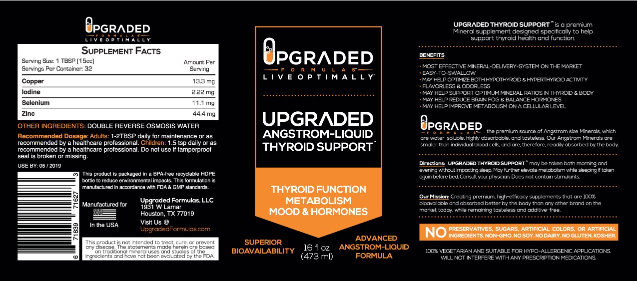 Create a BOLD & INSPIRING Label for an advanced liquid supplement company by following the document