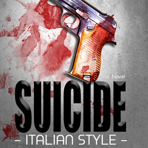 Create a compelling cover for a crime novel set in Milan, Italy