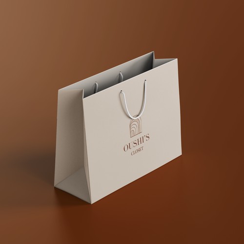 Logo on Shopping Bag