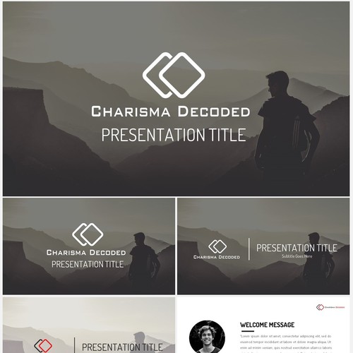 Presentation template for Charisma Decoded