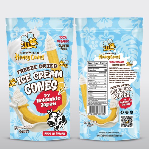 Food Packaging for Hawaiian Honey Cones